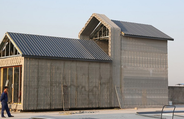 Китайская компания может строить до 10 домов в сутки при помощи 3d-печати - «Технологии»