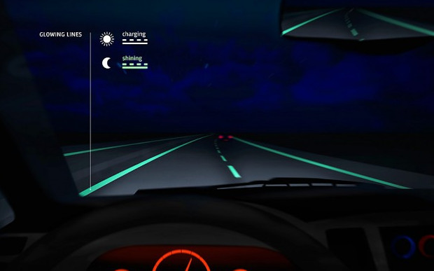 В Нидерландах создается автотрасса с интеллектуальной люминесцентной разметкой - «Технологии»