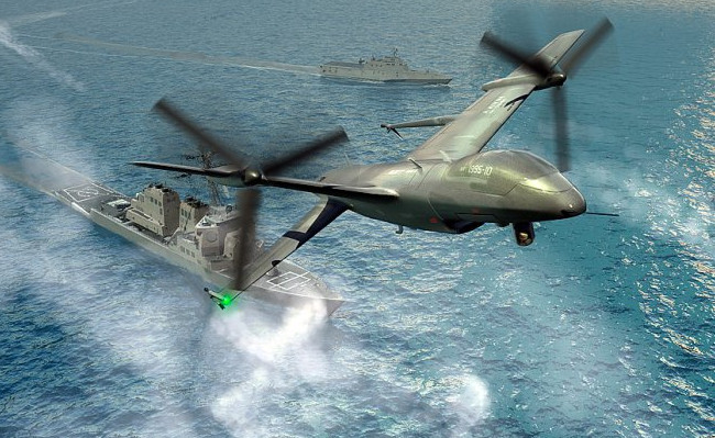 Американцы готовят радикальный боевой дрон с возможностью вертикального взлета - «Оружие»