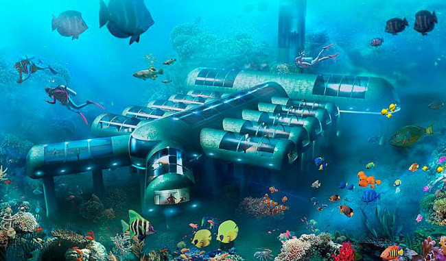 Подводный отель «Планета Океан» для любителей экзотического отдыха - «Техника»