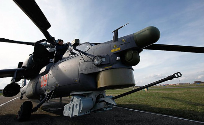 Вертолет Ми-28Н «Ночной охотник» прикроют лазеры - «Оружие»