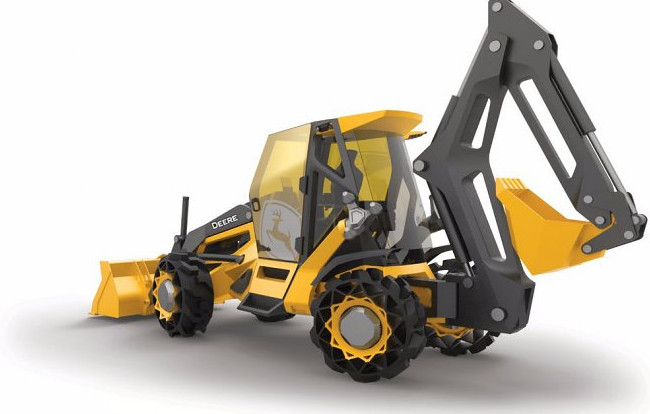 BMW и John Deere представили концепт экскаватора будущего - «Техника»