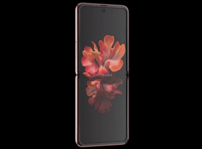 «Раскладушка» Samsung Galaxy Z Flip 5G появилась на GIF-изображении в расцветке Mystic Bronze, как у Galaxy Note 20 Ultra - «Смартфоны»
