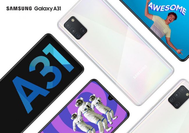 Samsung Galaxy A31: NFC, емкий аккумулятор на 5000 мАч и камера с четырьмя модулями - «Смартфоны»