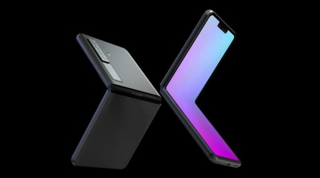 Видео-концепт «раскладушки» Huawei Mate V: гибкий дисплей с вырезом и основная камера с четырьмя модулями - «Смартфоны»