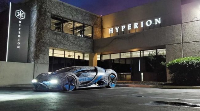 Водородный гиперкар Hyperion XP-1: запас хода 1600 км, мощность 1500 л.с. и скорость 355 км/ч (видео) - «Транспорт»
