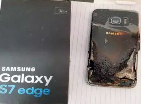 По стопам Galaxy Note 7: смартфон Samsung Galaxy S7 Edge сгорел после 3 лет работы - «Смартфоны»