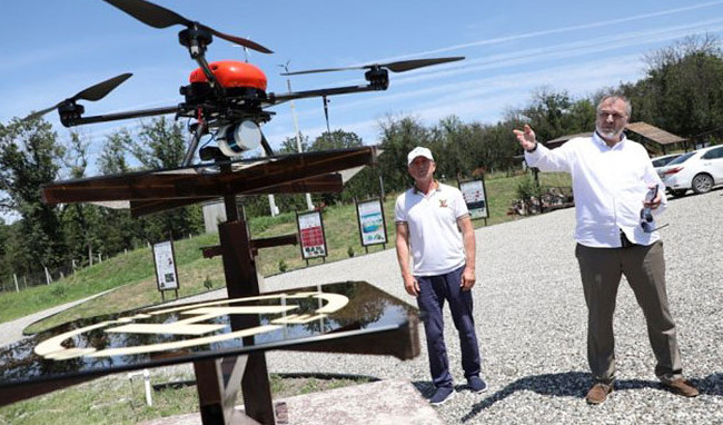 В Чечне работают над технологией роя дронов для разминирования местности - «Беспилотники»