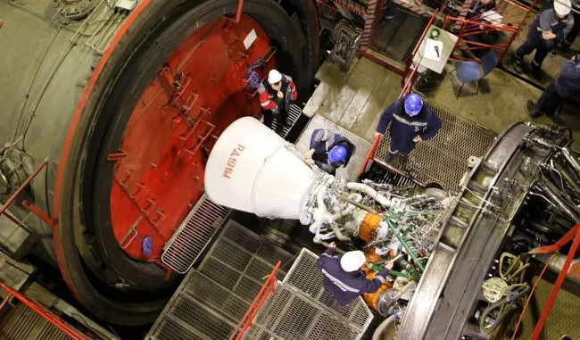 Стартовали испытания двигателя для тяжелой ракеты «Ангара-А5М» - «Космос»
