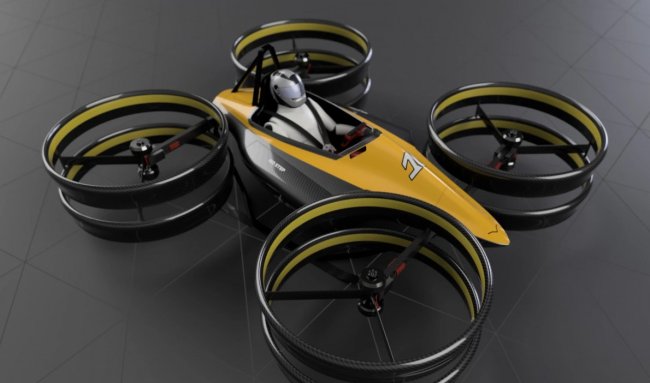 Гоночный ховер AirKart скоро можно будет арендовать всего за $250 - «Техника»