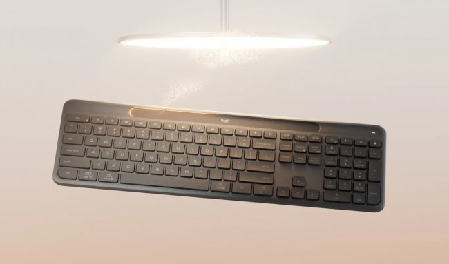 Новую клавиатуру Logitech можно зарядить от любого источника света - «Гаджеты»