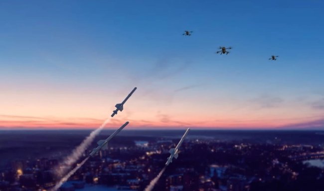 Saab разработал зенитную ракету Nimbrix для борьбы с роями дронов - «Оружие»