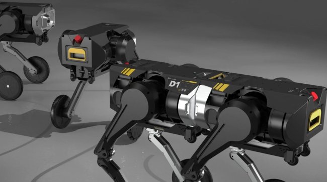 Модульный робот-трансформер D1 способен разделяться на две самостоятельные единицы - «Роботы»