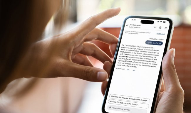 ИИ-помощник Amazon Kindle ответит на любые вопросы о книге без спойлеров - «Технологии»