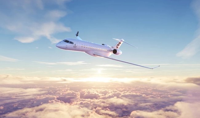 Почти сверхзвуковой Global 8000 компании Bombardier стал самым быстрым гражданским самолетом в мире - «Техника»