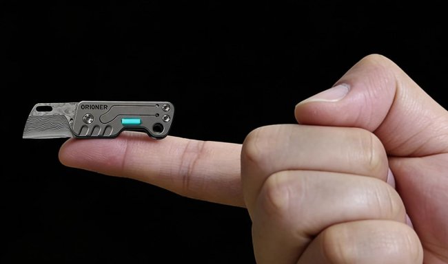 Orioner выпустила самый маленький клинок из дамасской стали в мире - «Гаджеты»