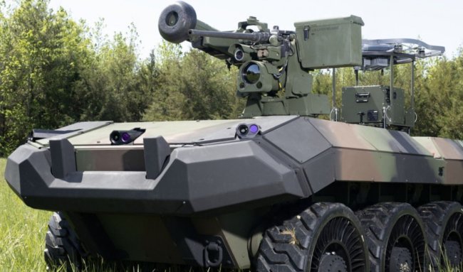 Армия США испытывает автономного боевого робота Hunter Wolf, оснащенного радаром и пулеметом - «Роботы»