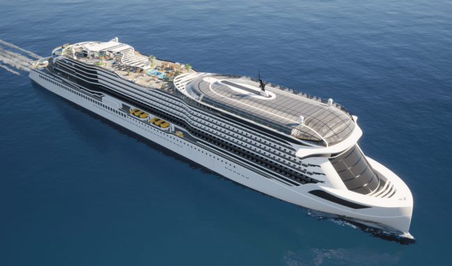 Немецкая Meyer Werft представила полностью электрический круизный лайнер - «Технологии»