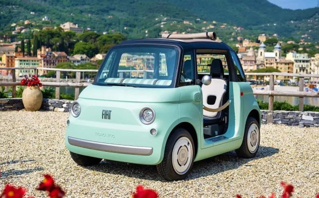 Очаровательный микрокар Fiat Topolino выходит на дороги - «Электромобили»