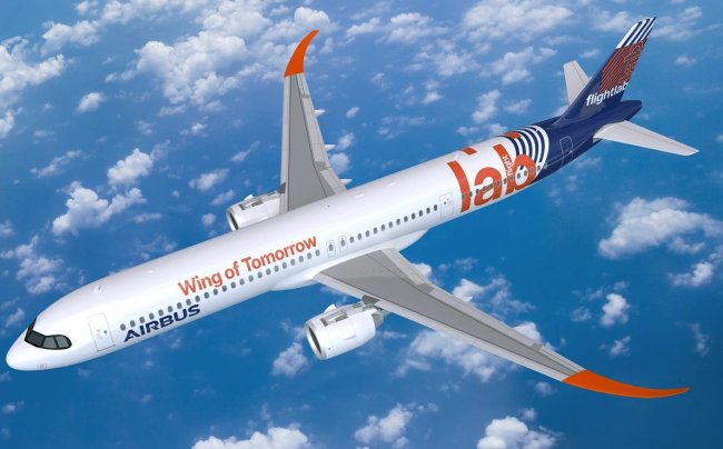 Airbus проектирует самолеты со складным «крылом альбатроса» - «Технологии»