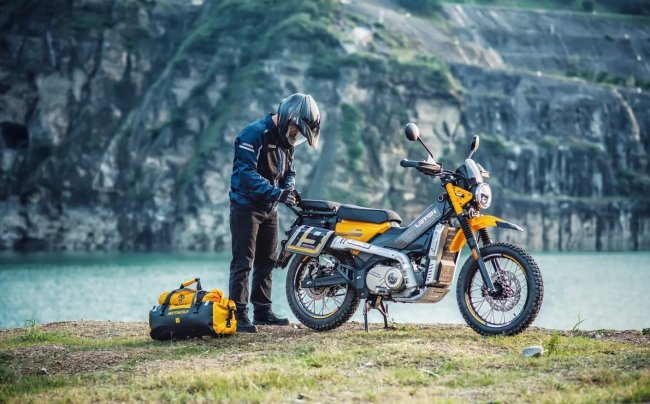 AJS выпустила эндуро-скутер Leten LT190 для любителей оффроуда - «Техника»