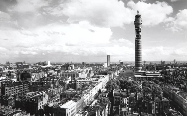 Башня BT Tower посреди Лондона — «секретный» небоскреб, которого никогда не существовало - «Технологии»