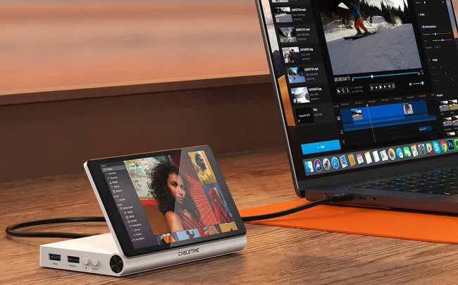 Док-станция ScreenDock предлагает удобный хаб для портов и дополнительный дисплей - «Гаджеты»