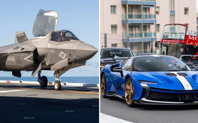 В Италии пройдут «гонки» между истребителем F-35B и Ferrari SF90 - «Техника»